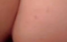 Delicious Trixie cheerfully reveals her round perfect tits and shaved cunt